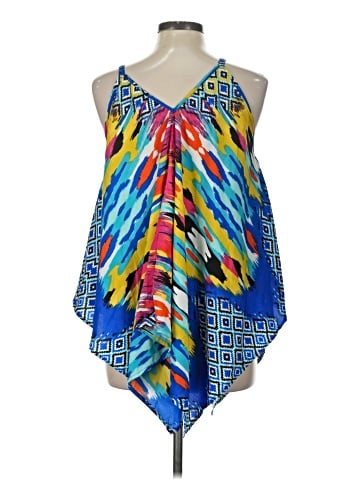Unique Spectrum Sleeveless Blouse (view 2)