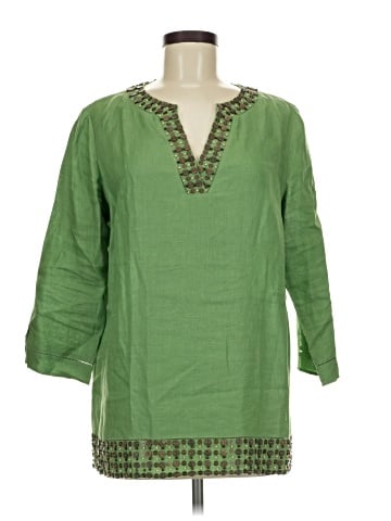 Lafayette 148 New York 3/4 Sleeve Blouse (view 1)