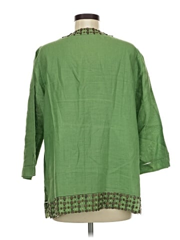 Lafayette 148 New York 3/4 Sleeve Blouse (view 2)