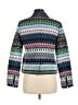 Robert Graham Print Teal Blazer Size 6 - photo 2