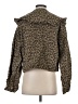 Mable Animal Print Brown Jacket Size S - photo 2