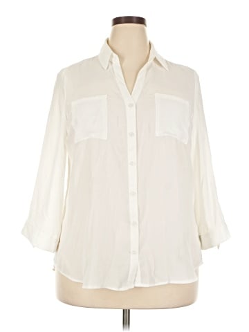 By & By 3/4 Sleeve Blouse (view 1)