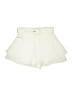 Lavender Brown 100% Polyester Ivory Shorts Size S - photo 1