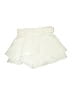 Lavender Brown 100% Polyester Ivory Shorts Size S - photo 2