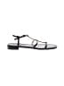 J.Crew 100% Leather Black Sandals Size 8 - photo 1