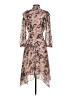 Walter Baker 100% Polyester Paisley Pink Cocktail Dress Size 4 - photo 2