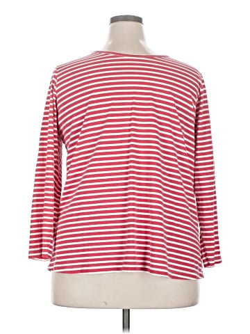 Woman Within 3/4 Sleeve T-Shirt (view 2)