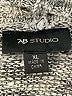 AB Studio 100% Acrylic Gray Pullover Sweater Size XL - photo 7