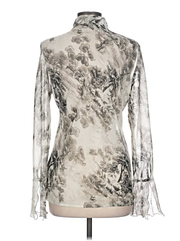 Elie Tahari Long Sleeve Blouse (view 2)