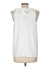 Mittoshop 100% Polyester White Sleeveless T-Shirt Size L - photo 2