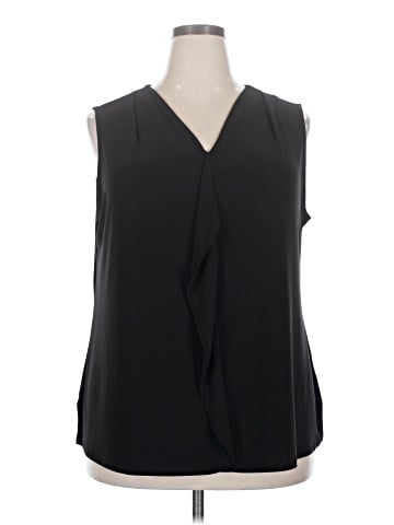 Roz & Ali Sleeveless Blouse (view 1)