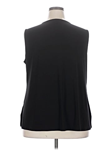Roz & Ali Sleeveless Blouse (view 2)