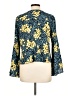 Zara Basic Teal Long Sleeve Blouse Size L - photo 2