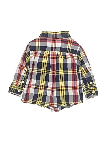 Janie and Jack Long Sleeve Button-Down Shirt (view 2)