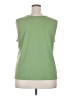 North Style Green Sleeveless T-Shirt Size 2X - photo 2