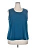 North Style Blue Sleeveless T-Shirt Size 2X - photo 1
