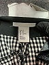 H&M Houndstooth Gray Casual Pants Size 12 - photo 7