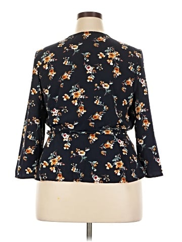 Xhilaration 3/4 Sleeve Blouse (view 2)