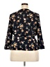 Xhilaration 100% Polyester Black 3/4 Sleeve Blouse Size XXL - photo 2