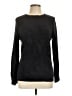 Lauren Hansen 100% Nylon Solid Black Pullover Sweater Size L - photo 1