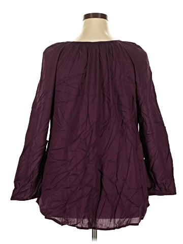 Ellos Long Sleeve Blouse (view 2)
