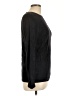 Lauren Hansen 100% Nylon Solid Black Pullover Sweater Size L - photo 4