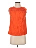 J.Crew Orange Sleeveless Blouse Size 00 (petite) - photo 1