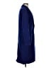 Topshop Blue Wool Coat Size 4 - photo 4