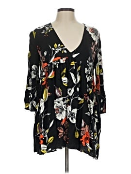 Free People 3/4 Sleeve Blouse