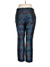 Lafayette 148 New York 100% Polyester Hearts Blue Active Pants Size 12 - photo 2