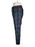 Lafayette 148 New York 100% Polyester Hearts Blue Active Pants Size 12 - photo 5