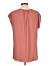 DR2 100% Polyester Pink Short Sleeve Blouse Size L - photo 2