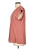 DR2 100% Polyester Pink Short Sleeve Blouse Size L - photo 5
