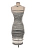 Marciano Metallic Gray Cocktail Dress Size S - photo 2