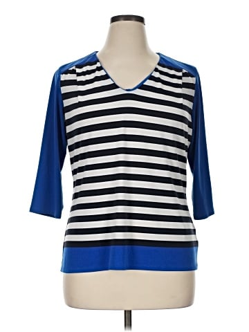 Worthington 3/4 Sleeve Top (view 1)