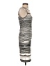 Marciano Metallic Gray Cocktail Dress Size S - photo 4
