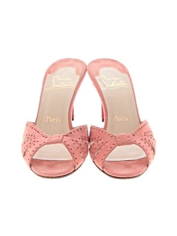 Christian Louboutin Nicol Is Back 85mm Slide Sandals (view 2)