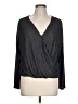 Everleigh Gray Long Sleeve Top Size L - photo 1