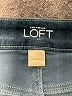 Ann Taylor LOFT Outlet Chevron-herringbone Blue Jeans Size 6 - photo 7