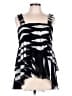 Tory Burch 100% Polyester Black Sleeveless Blouse Size 14 - photo 1