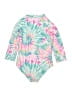 Limited Too Tie-dye Pink One Piece Swimsuit Size 6X - photo 2
