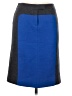 Emilio Pucci Color Block Blue Wool Skirt Size 14 - photo 1