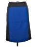 Emilio Pucci Color Block Blue Wool Skirt Size 14 - photo 2