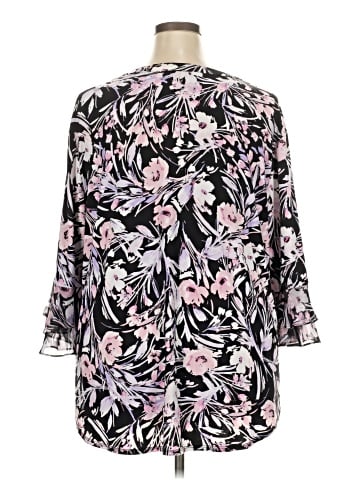 Kasper 3/4 Sleeve Blouse (view 2)