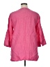 Lands' End 100% Linen Pink 3/4 Sleeve Blouse Size XL (petite) - photo 2