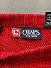 Chaps 100% Cotton Red Pullover Sweater Size XL - photo 7