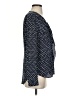 Veronica Beard 100% Silk Blue Long Sleeve Silk Top Size 4 - photo 4