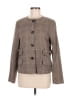 Liz Claiborne Plaid Brown Blazer Size 8 - photo 1