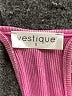 Vestique 100% Polyester Pink Bodysuit Size S - photo 3