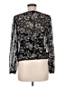 BCX 100% Polyester Black Long Sleeve Blouse Size M - photo 2